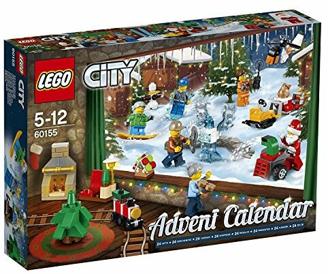 LEGO City 60155 - "Adventskalender Konstruktionsspiel, bunt