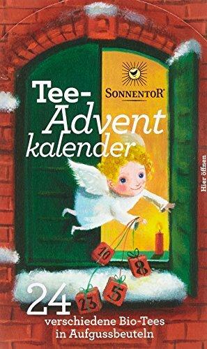 Sonnentor Tee-Adventkalender Edition 2015-2017 bio, Aufgussbeutel 24 Stck, 1er Pack (1 x 38 g)