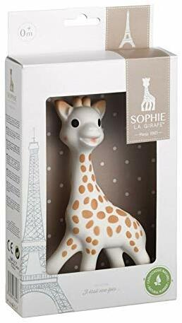 Sophie die Giraffe im Geschenkkarton