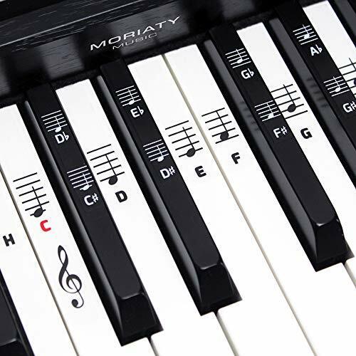 Klavier + Keyboard Noten-Aufkleber