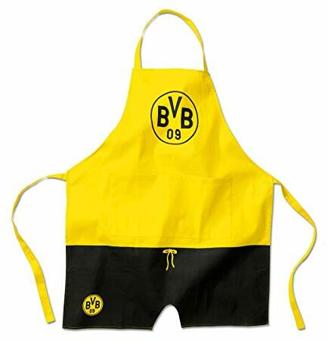 Borussia Dortmund Herren Bvb-kochschürze Kochsch rze, Schwarz/gelb, 40 x 25 1 cm EU