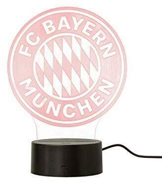 FC Bayern München LED-Logo Rot