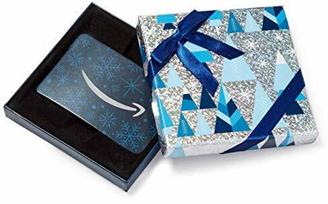 Amazon.de Geschenkgutschein in Geschenkbox (Blau und Silber)