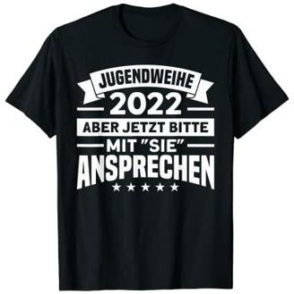 Jugendweihe 2022 Erwachsen werden Jugendliche Jugendweihe T-Shirt